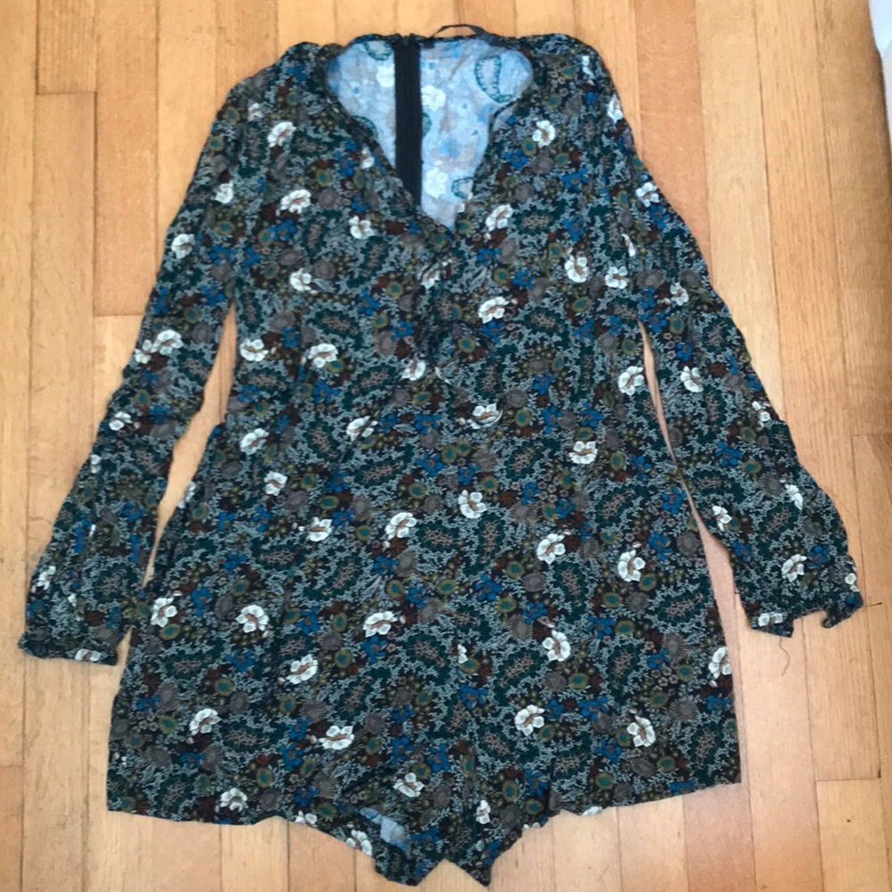 Zara floral romper